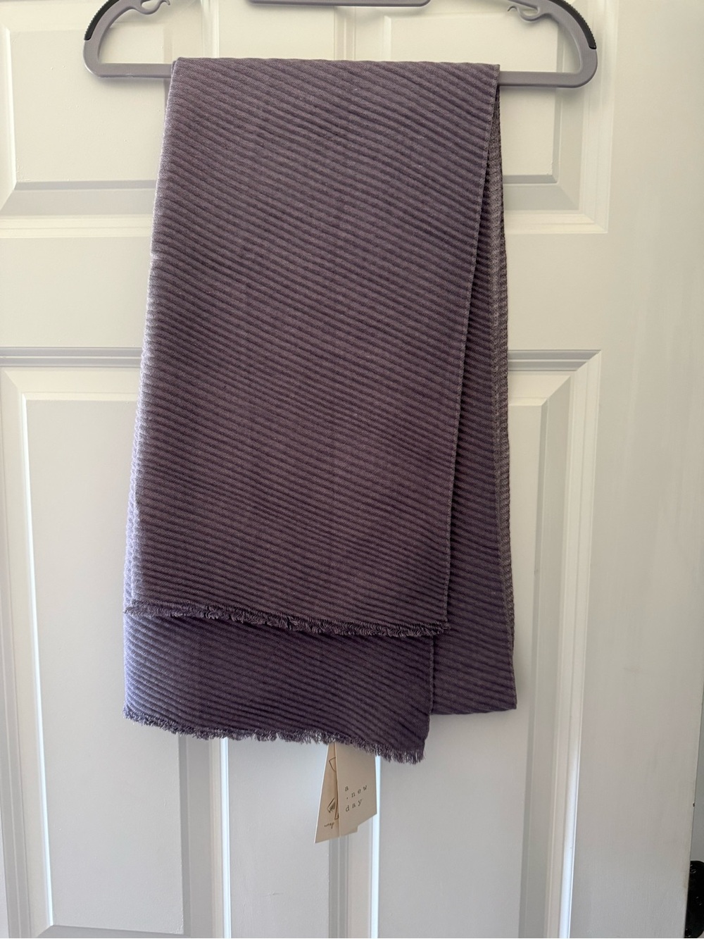 A New Day Soft Ribbed Scarf